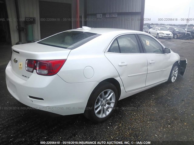 1G11C5SL9FU152482 - 2015 CHEVROLET MALIBU 1LT WHITE photo 4