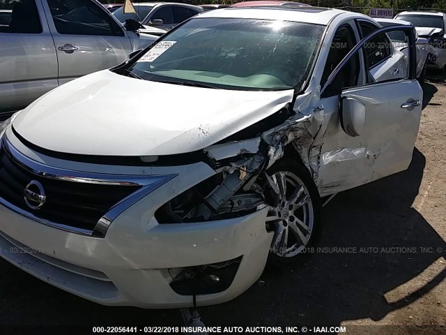 1N4BL3AP6EC144578 - 2014 NISSAN ALTIMA 3.5S/3.5SV/3.5SL WHITE photo 6