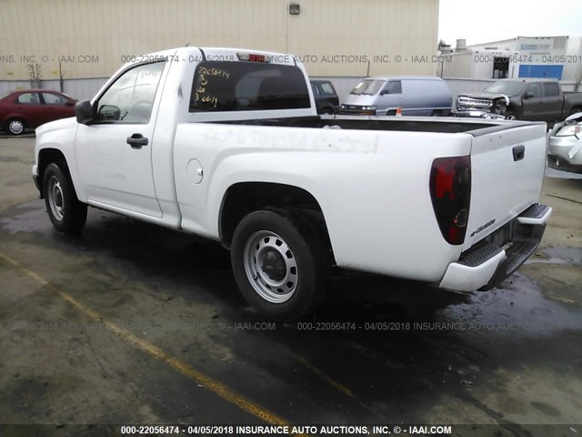 1GCCSBF94C8100410 - 2012 CHEVROLET COLORADO WHITE photo 3