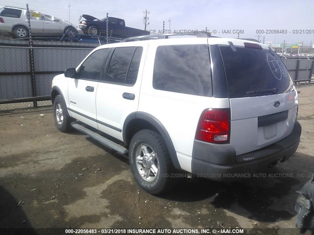 1FMZU62K94ZA48302 - 2004 FORD EXPLORER XLS/XLS SPORT WHITE photo 3