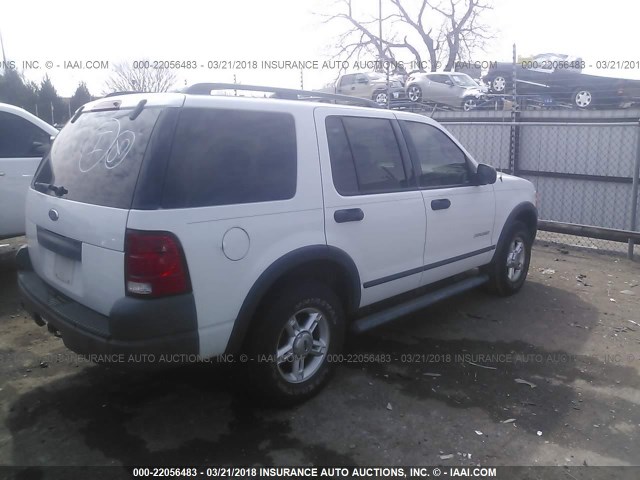 1FMZU62K94ZA48302 - 2004 FORD EXPLORER XLS/XLS SPORT WHITE photo 4