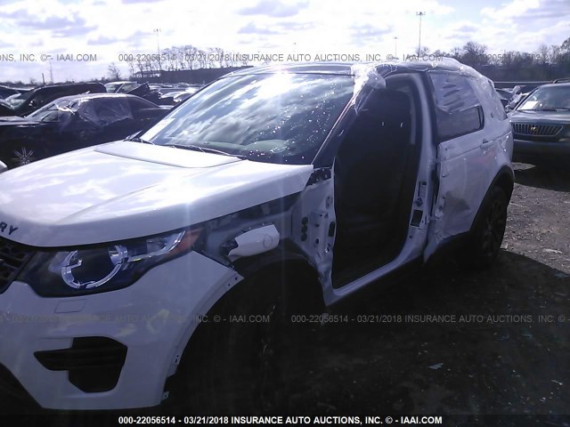 SALCP2BG4GH587242 - 2016 LAND ROVER DISCOVERY SPORT SE WHITE photo 6