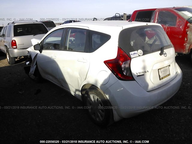 3N1CE2CP3GL393933 - 2016 NISSAN VERSA NOTE S/S PLUS/SV/SL/SR WHITE photo 3
