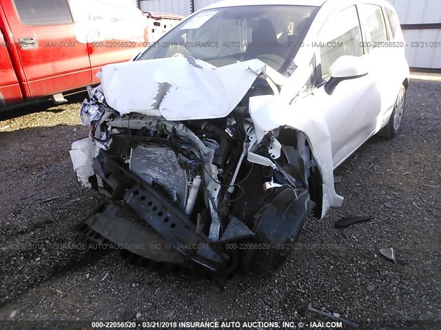 3N1CE2CP3GL393933 - 2016 NISSAN VERSA NOTE S/S PLUS/SV/SL/SR WHITE photo 6