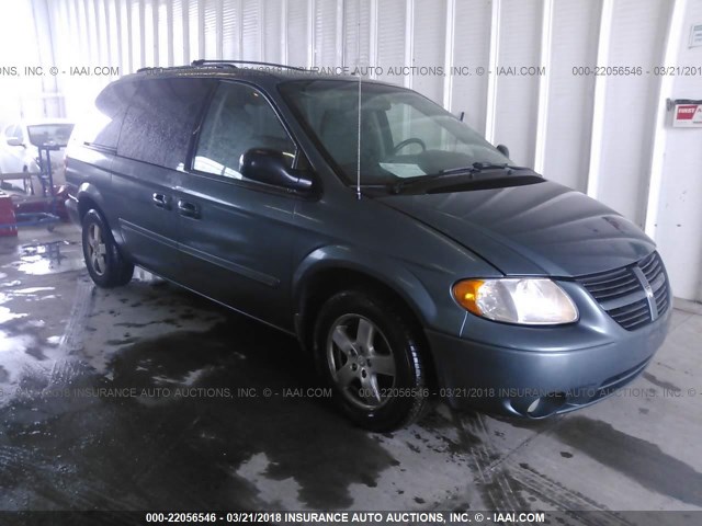 2D8GP44L66R834649 - 2006 DODGE GRAND CARAVAN SXT GRAY photo 1