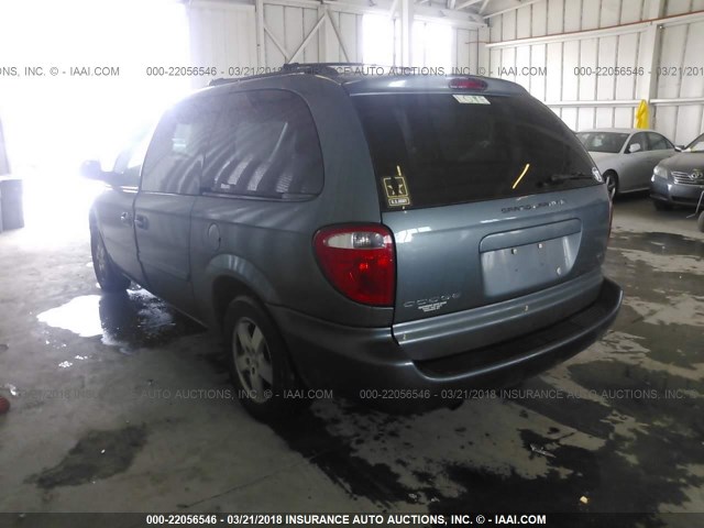 2D8GP44L66R834649 - 2006 DODGE GRAND CARAVAN SXT GRAY photo 3