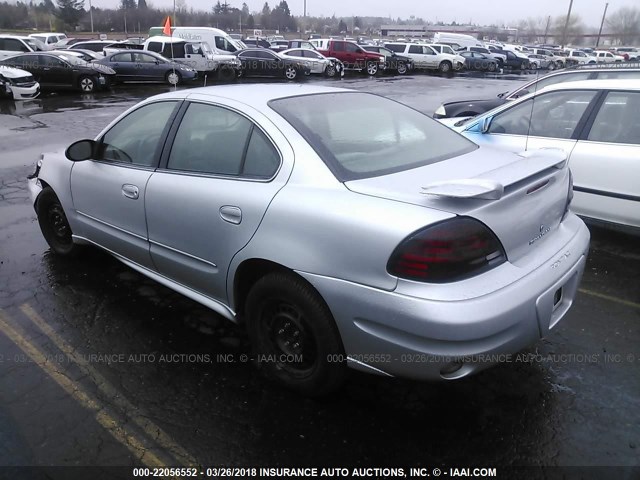 1G2NF52E14M698938 - 2004 PONTIAC GRAND AM SE1 SILVER photo 3