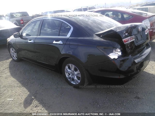 1HGCP2F46BA127929 - 2011 HONDA ACCORD LXP BLACK photo 3