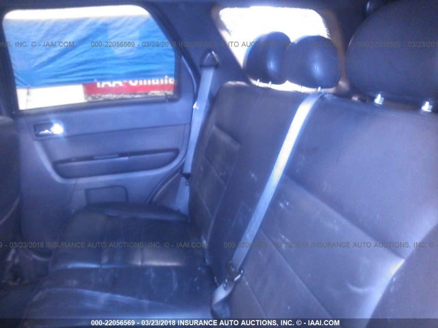 1FMCU04G09KA99165 - 2009 FORD ESCAPE LIMITED GRAY photo 8