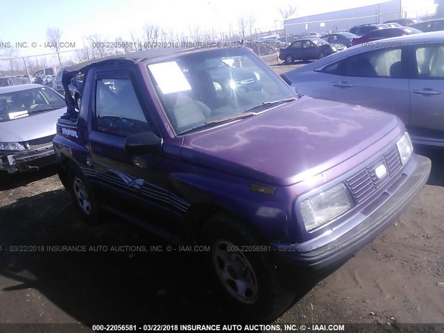 2CNBJ1863S6928914 - 1995 GEO TRACKER PURPLE photo 1