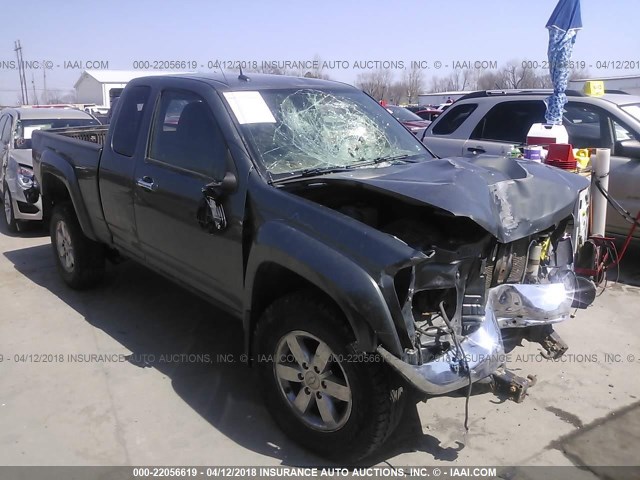 1GCKTDDE9A8137633 - 2010 CHEVROLET COLORADO LT GRAY photo 1