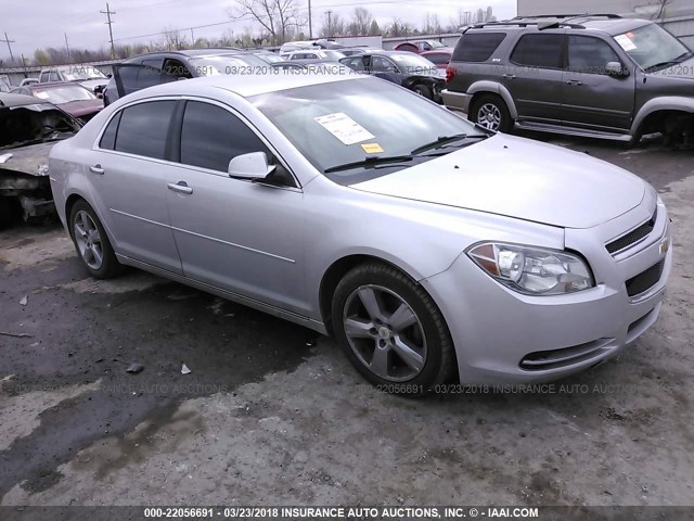 1G1ZD5EUXCF134044 - 2012 CHEVROLET MALIBU 2LT SILVER photo 1
