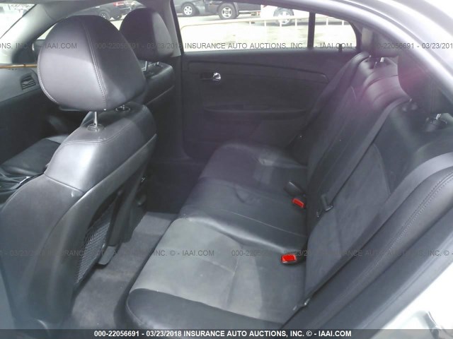 1G1ZD5EUXCF134044 - 2012 CHEVROLET MALIBU 2LT SILVER photo 8