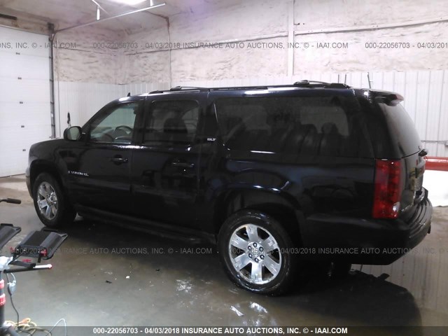 1GKFK16387J170160 - 2007 GMC YUKON XL K1500 BLUE photo 3