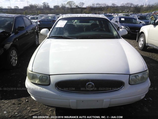 1G4HP54K82U114049 - 2002 BUICK LESABRE CUSTOM WHITE photo 6