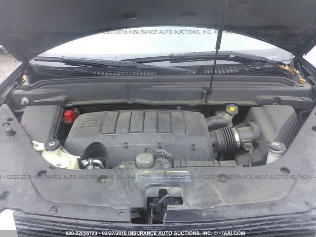 1GKLRMED9AJ143339 - 2010 GMC ACADIA SLT-1 Czarny zdjęcie 10