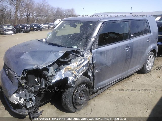 JTLZE4FE9A1103520 - 2010 TOYOTA SCION XB ლურჯი ფოტო 2
