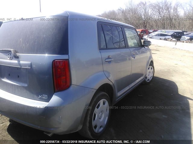 JTLZE4FE9A1103520 - 2010 TOYOTA SCION XB ლურჯი ფოტო 4