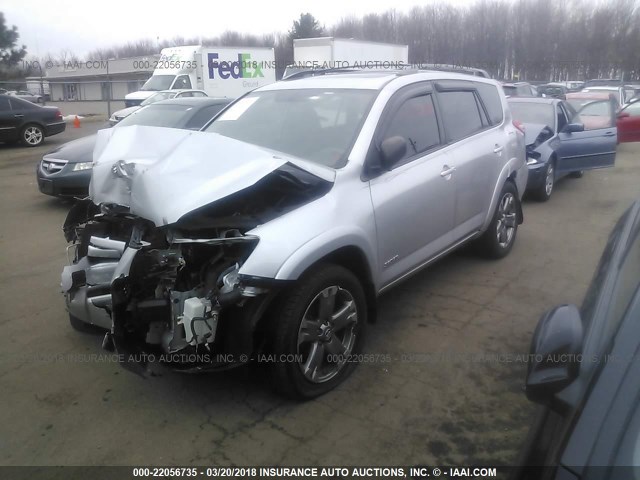 2T3RF4DV3AW026849 - 2010 TOYOTA RAV4 SPORT GRAY photo 2