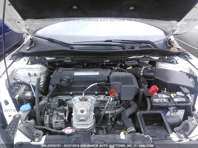 1HGCR2F55DA085257 - 2013 HONDA ACCORD SPORT 白色 照片 10