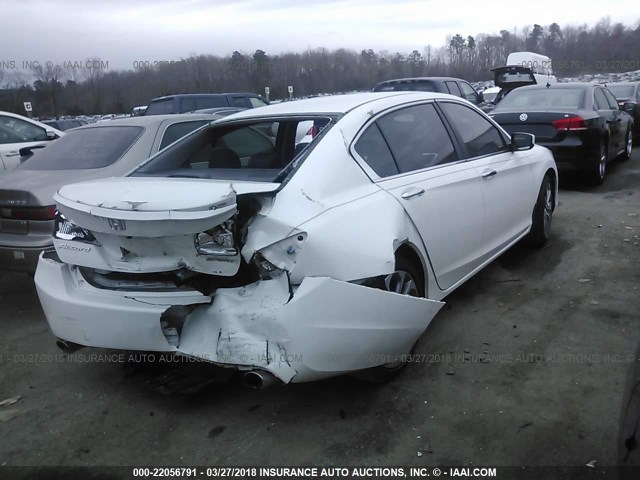 1HGCR2F55DA085257 - 2013 HONDA ACCORD SPORT 白色 照片 4