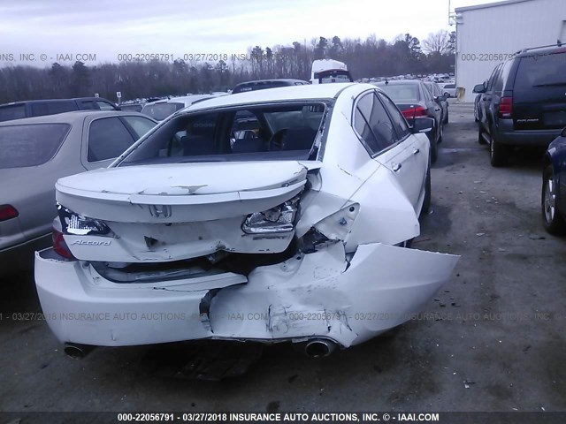 1HGCR2F55DA085257 - 2013 HONDA ACCORD SPORT 白色 照片 6