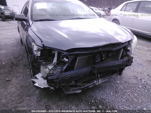 4T4BE46K98R029495 - 2008 TOYOTA CAMRY CE/LE/XLE/SE GRAY photo 6