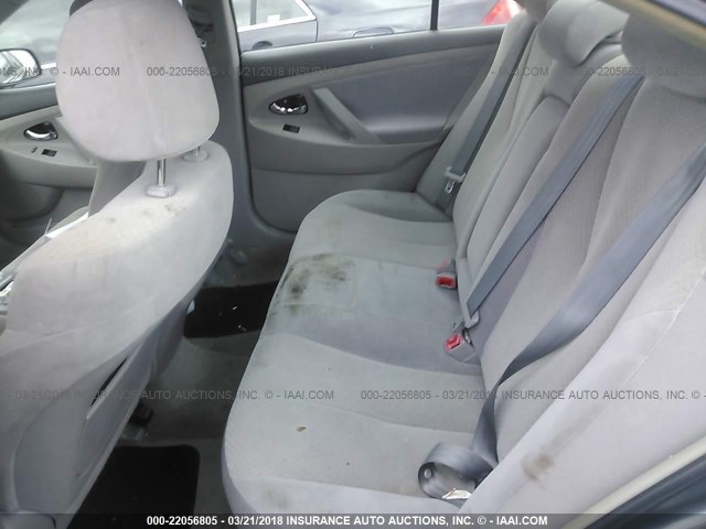 4T4BE46K98R029495 - 2008 TOYOTA CAMRY CE/LE/XLE/SE GRAY photo 8