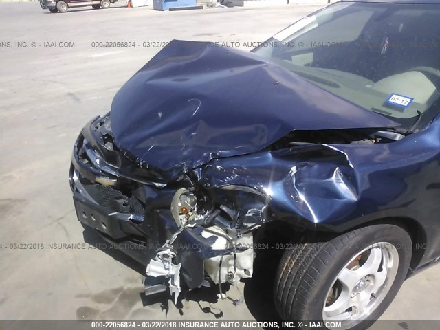 1G1ZG57B98F189529 - 2008 CHEVROLET MALIBU LS 蓝色 照片 6