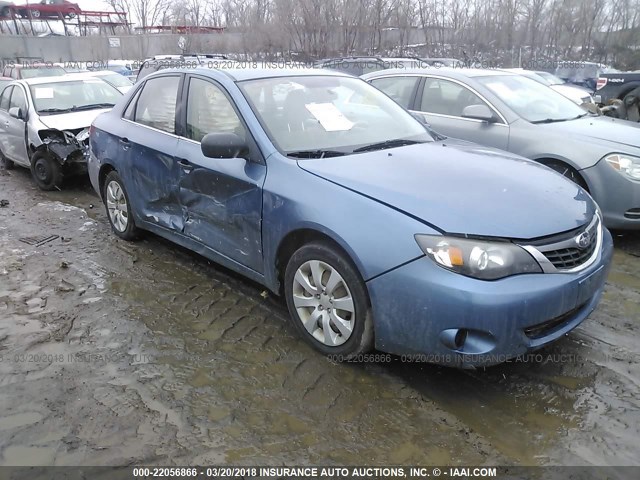 JF1GE61628G527682 - 2008 SUBARU IMPREZA 2.5I BLUE photo 1