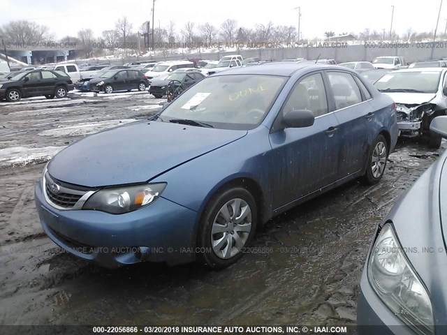 JF1GE61628G527682 - 2008 SUBARU IMPREZA 2.5I BLUE photo 2