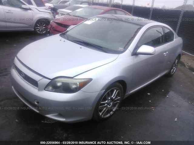 JTKDE177470169937 - 2007 TOYOTA SCION TC 银色 照片 2