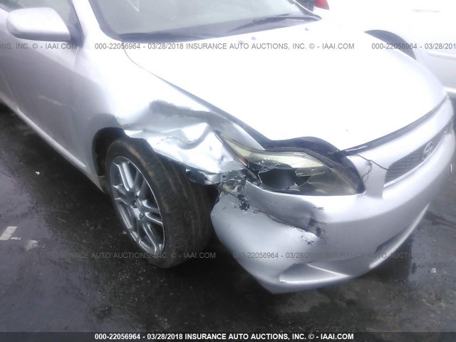JTKDE177470169937 - 2007 TOYOTA SCION TC 银色 照片 6