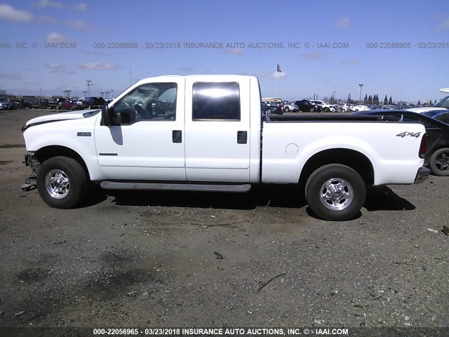 1FTNW21F92EB94777 - 2002 FORD F250 SUPER DUTY WHITE photo 3