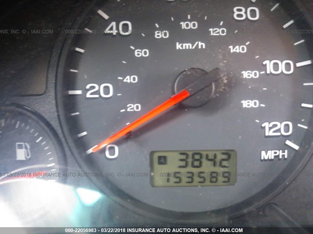 JF1SF65522G709737 - 2002 SUBARU FORESTER S BLUE photo 7