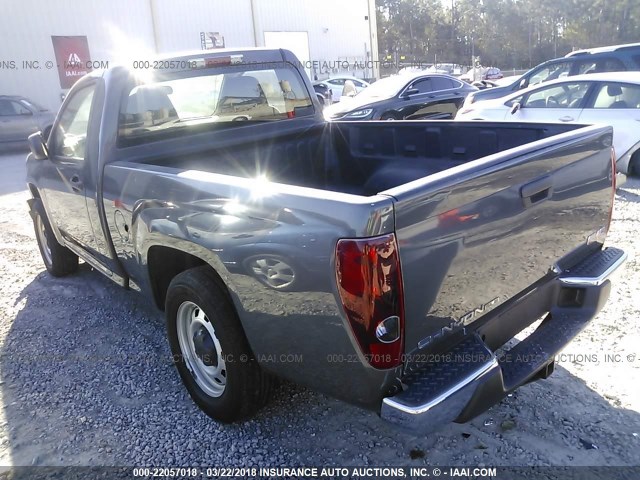 1GTCS149398123716 - 2009 GMC CANYON GRAY photo 3