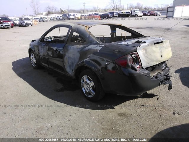 1G2AS18H397219252 - 2009 PONTIAC G5 BLACK photo 3