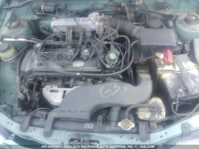 JT2AC52L5T0182128 - 1996 TOYOTA TERCEL STD/DX 绿色 照片 10