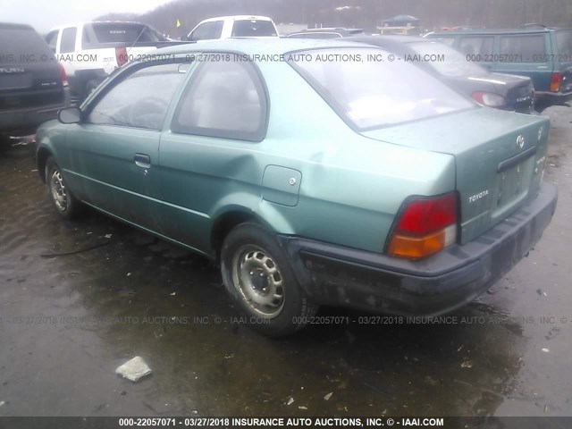 JT2AC52L5T0182128 - 1996 TOYOTA TERCEL STD/DX 绿色 照片 3