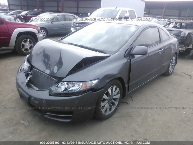 2HGFG12929H503000 - 2009 HONDA CIVIC EXL Boz foto 2