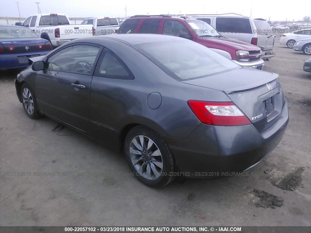 2HGFG12929H503000 - 2009 HONDA CIVIC EXL Boz foto 3