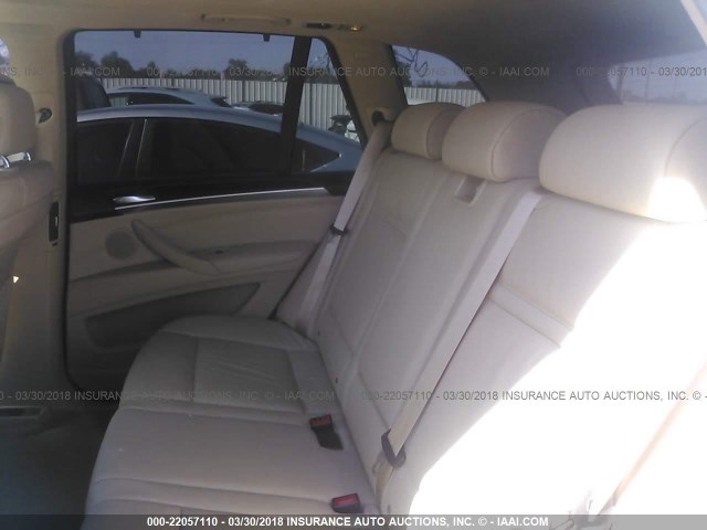 5UXZW0C57D0B95440 - 2013 BMW X5 XDRIVE35D WHITE photo 8