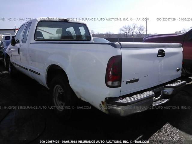 1FTSX30F2XEB83649 - 1999 FORD F350 SRW SUPER DUTY WHITE photo 3