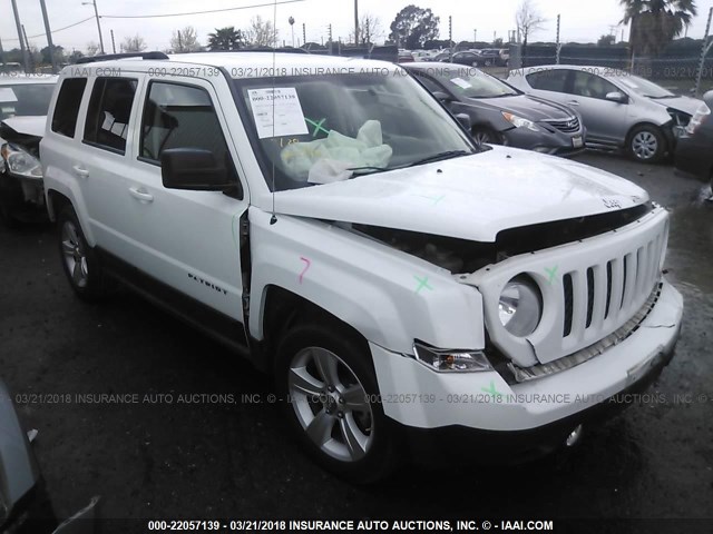 1J4NT1GA7BD205063 - 2011 JEEP PATRIOT SPORT WHITE photo 1