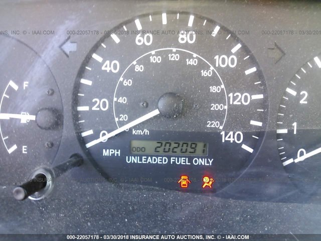 JT2BG22K2W0206727 - 1998 TOYOTA CAMRY CE/LE/XLE BEIGE photo 7