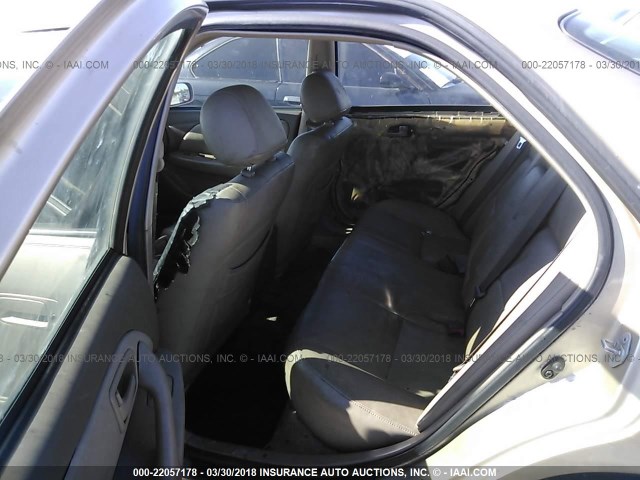 JT2BG22K2W0206727 - 1998 TOYOTA CAMRY CE/LE/XLE BEIGE photo 8