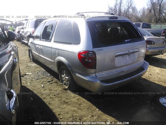 2C4GP44371R387837 - 2001 CHRYSLER TOWN & COUNTRY LX SILVER photo 3