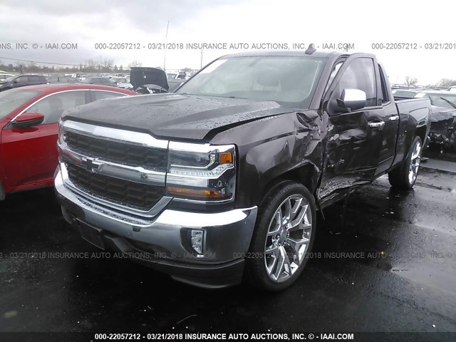 1GCRCREC4GZ205817 - 2016 CHEVROLET SILVERADO C1500 LT BROWN photo 2