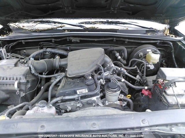 5TFJX4GN2CX008895 - 2012 TOYOTA TACOMA DOUBLE CAB 绿色 照片 10