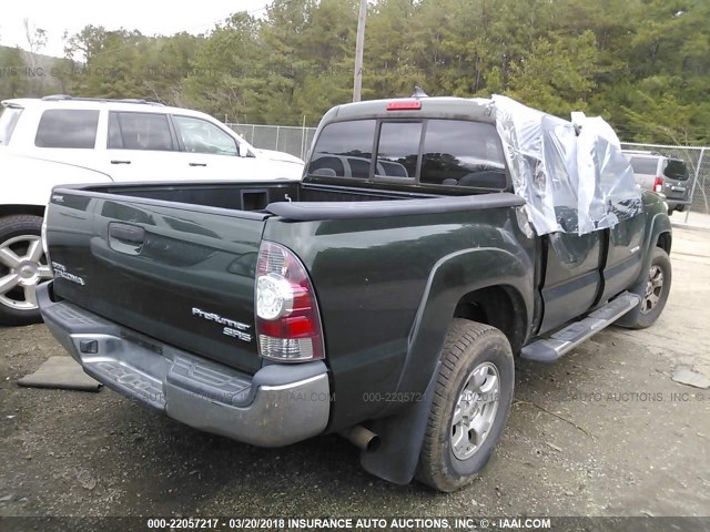 5TFJX4GN2CX008895 - 2012 TOYOTA TACOMA DOUBLE CAB 绿色 照片 6